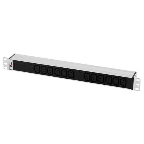 Блок силовых розеток PDU - Power Distribution Unit горизонтальный Цмо R-32-12C13-I-440-K 5465₽