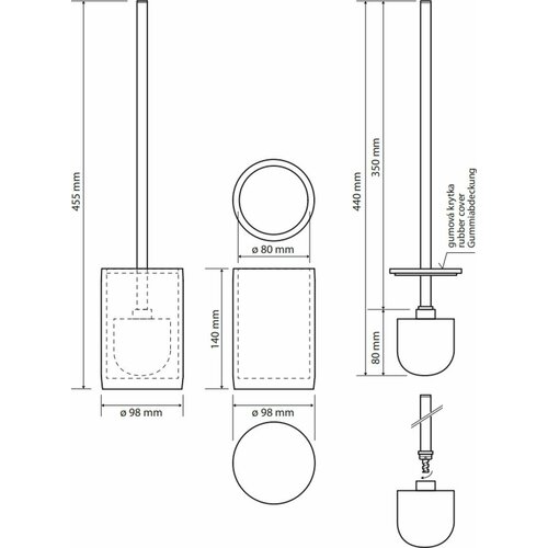 Полочка Bemeta Gamma 145802312 белый матовый, хром