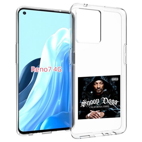 Чехол MyPads Snoop Dogg CALIFORNIA TIMES для OPPO RENO 7 4G задняя-панель-накладка-бампер чехол mypads snoop dogg california times для oppo reno 9 pro plus задняя панель накладка бампер