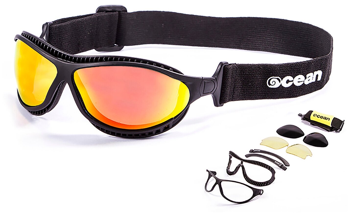 Солнцезащитные очки OCEAN  OCEAN Tierra de fuego Matt Black / Revo Orange Polarized lenses