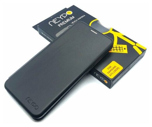 Чехол-книжка Neypo Premium для Samsung Galaxy A02 SM-A022F/DS Черный