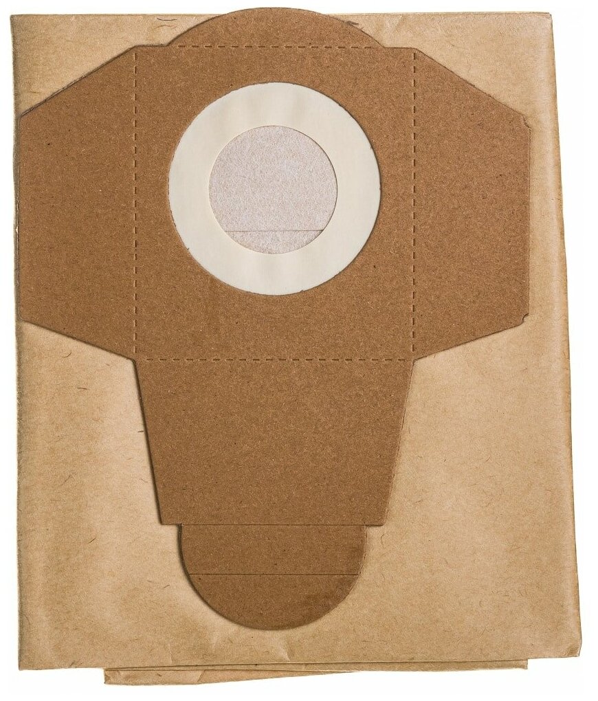 Мешок-пылесборник бумажный к строительным пылесосам 25 л, 5 шт. Einhell, 2351150