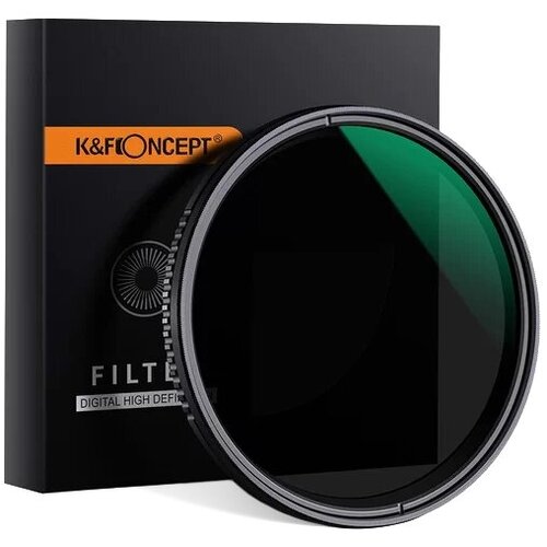 Светофильтр K&F Concept Nano-X ND8-2000 49mm нейтральный