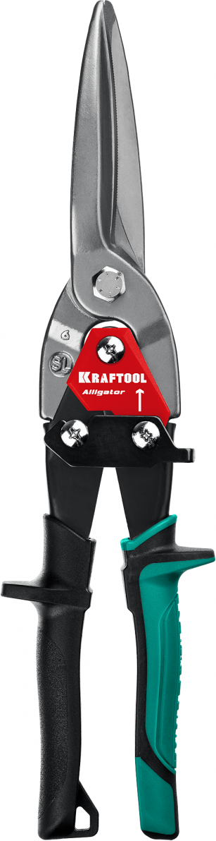 Ножницы по металлу Alligator, прямые удлинённые Kraftool 2328-SL