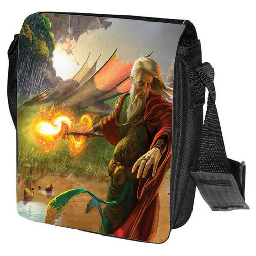 фото Сумка на плечо coolpodarok heroes of annihilated empires драконы маг кентавр магический посох