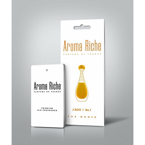 Aroma Riche Ароматизатор для автомобиля J`ado №1 специальный черный