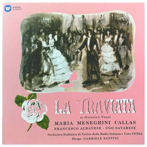 Верди. Травиата - исполняет Мария Каллас - Maria Callas - Verdi: La Traviata (3LP BOX)