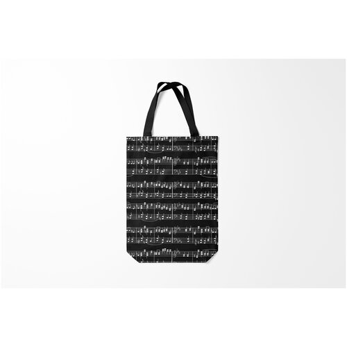 фото Сумка-шоппер / 31х42 см / разная музыка / ноты burnettie
