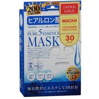Japan Gals Маска с гиалуроновой кислотой Pure5 Essential, 30 шт