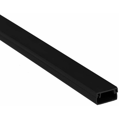 Кабель-канал EKF Plast 15x10, 2000 мм, черный, 1 шт.