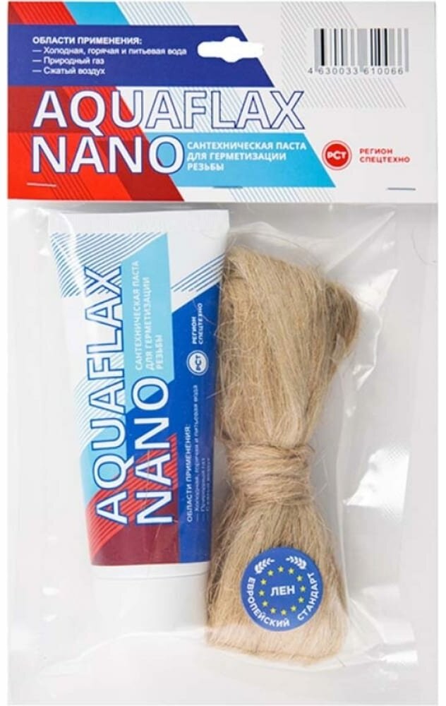 Уплотнительная паста Aquaflax nano евро - фотография № 2