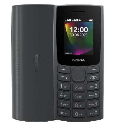 Сотовый телефон Nokia 106 TA-1564 DS EAC CHARCOAL(черный)