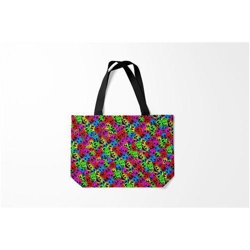 фото Сумка-шоппер / 46х35 см / разная музыка / marshmello burnettie