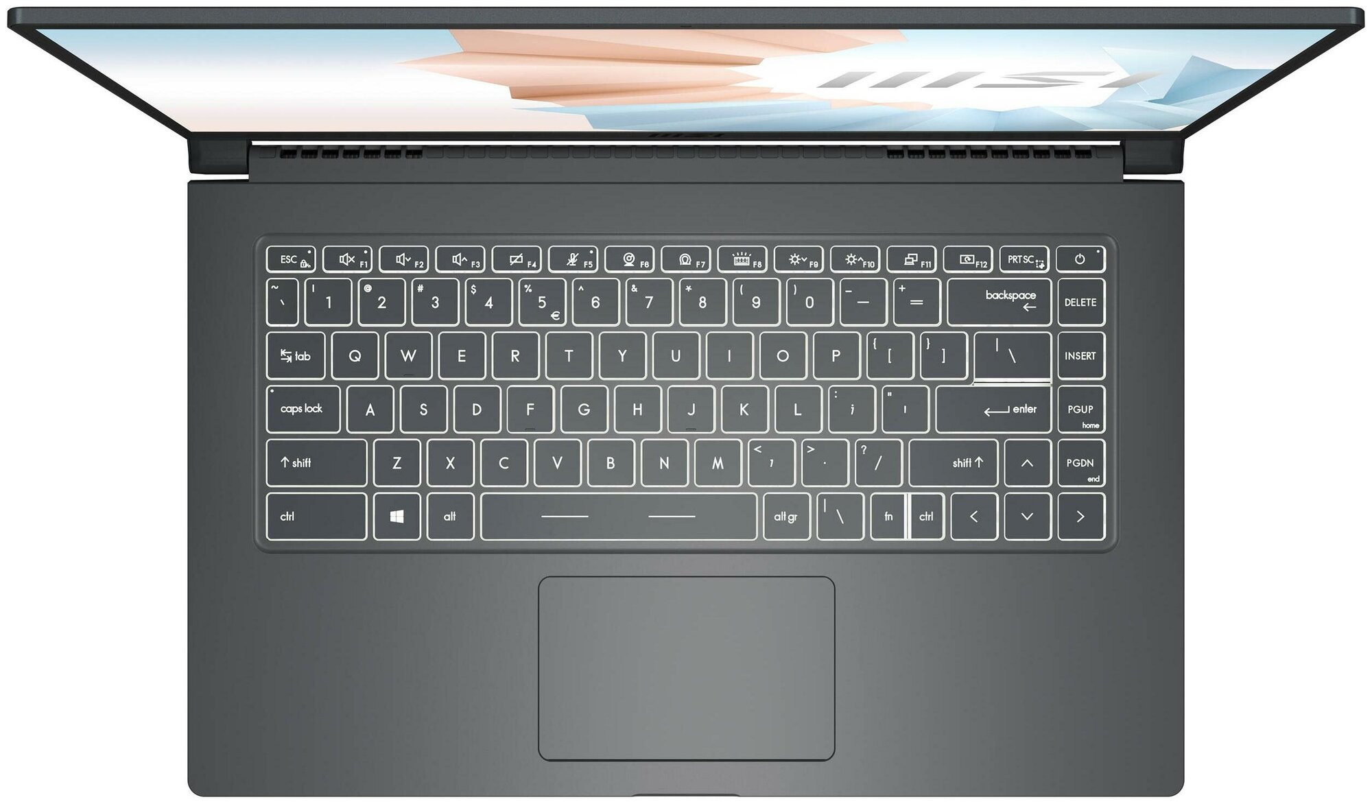 Ноутбук MSI Modern 15 A11SBU-658RU 1568SSD 512серый