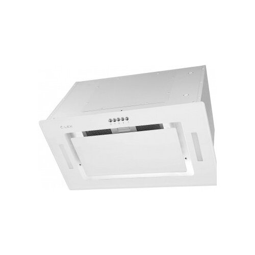Вытяжка встраиваемая Lex GS Bloc G 600 WH белый управление кнопочное 1 мотор 2426700₽