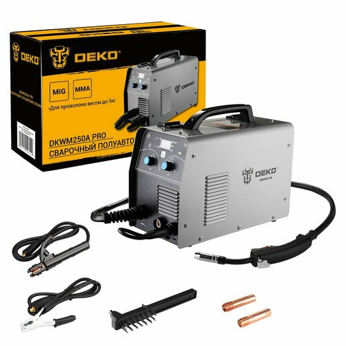 Сварочный полуавтомат MIGMAG 250А DEKO DKWM250A PRO 1590000₽