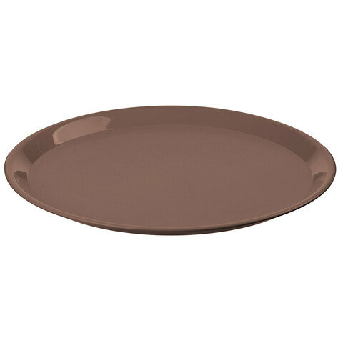 фото Поднос "Verona" круглый D320 мм (темно-коричневый)