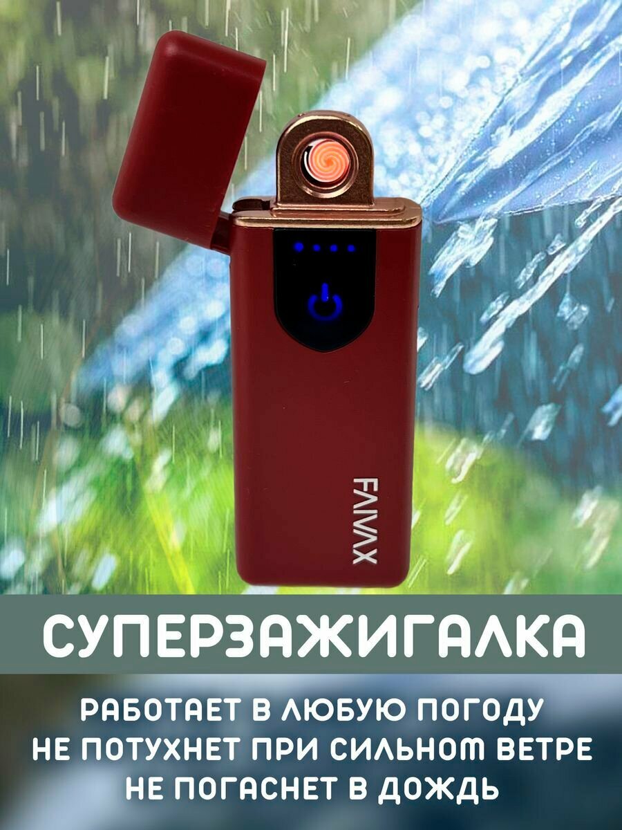 Электронная зажигалка с USB зарядкой - фотография № 4