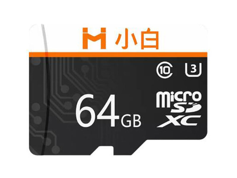 Карта памяти Xiaomi Imilab Xiaobai microSD Class 10 U3 64GB