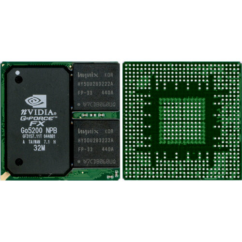 Чип nVidia Go5200 32M чип go5200 32m