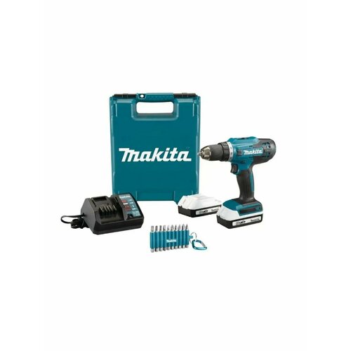 Дрель-шуруповерт аккумуляторная DF488DWE 18 В 2х15 2419100₽