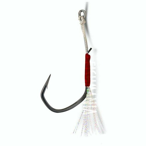 фото Крючок assist vmc 7117 sati (олово) №3/0 (2 поводка)