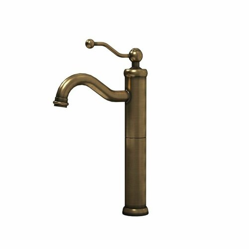 Смеситель для раковины PAINI Duomo без донного клапана, высокий, старая 88F3205LL бронза