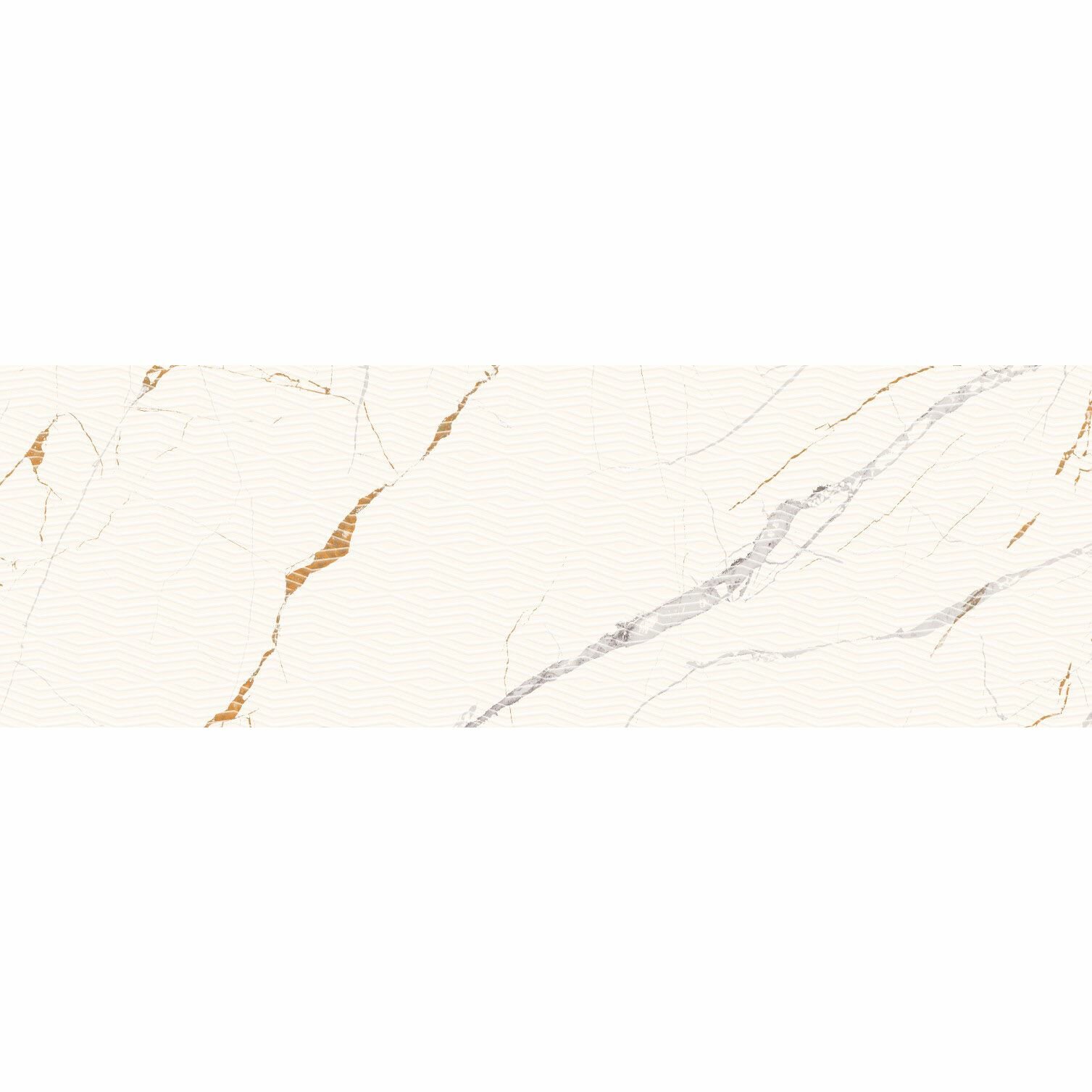Настенная плитка Paradyz Guarda Bianco Decor Rekt Polysk 29,8x89,8 см (1.07 м2)