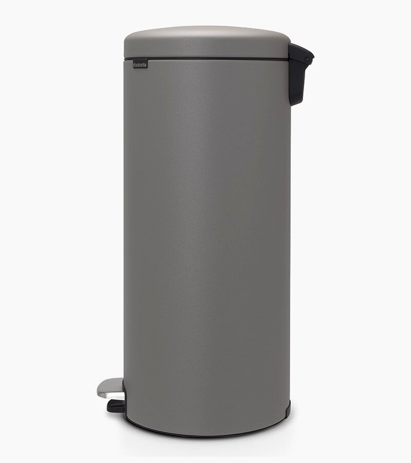 Мусорный бак NewIcon с педалью 30 л минерально-серый Brabantia - фото №6