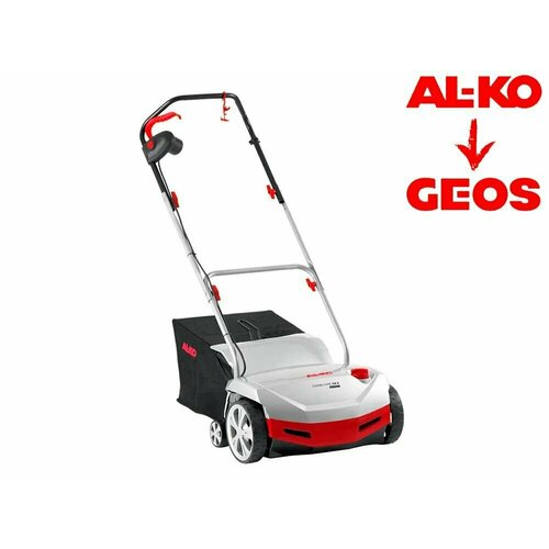 Вертикуттер-аэратор электрический AL-KO Combi Care 38 Е Comfort 112800, 1300 Вт бежевый, красный, серый, черный