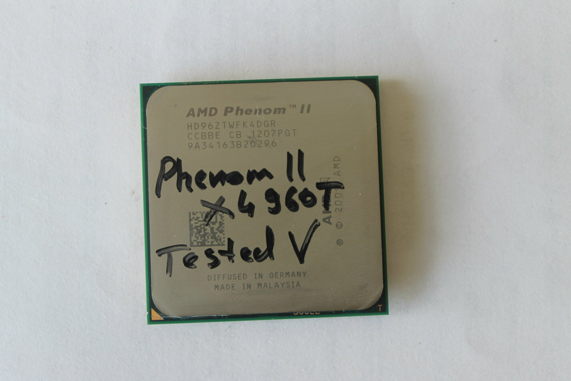 Процессор AMD Phenom II X4 960T 4 ядра, 4 потока, Socket AM3