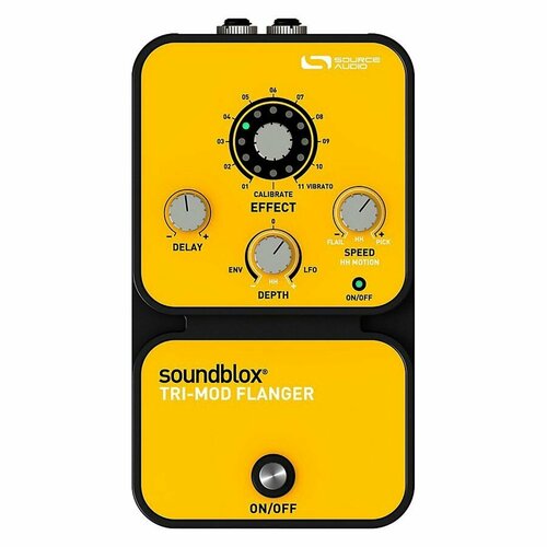 Source Audio SA123 Soundblox Tri-Mod Flanger - Фленджер нового поколения.11 Вариаций/56 бит проц./24 бит выход/Работает с кольцом