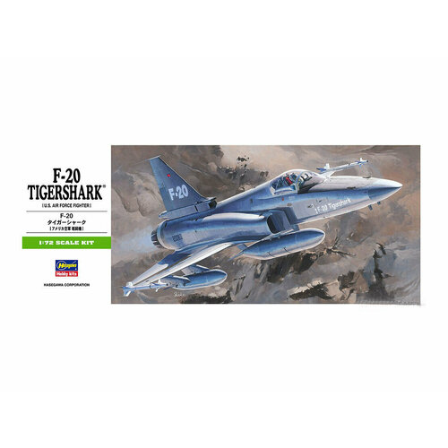 Hasegawa H-B3 Американский легкий истребитель F-20 Tigershark (1:72) Модель для сборки