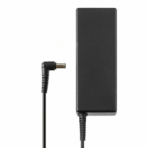 Блок питания (сетевой адаптер) ASX для ноутбуков Sony 19.5V 4.7A 90W 6.5x4.4 мм с иглой черный с сетевым кабелем
