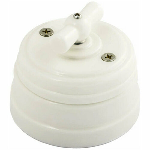 Выключатель Ретро стиль фарфоровый на 4 положения 1942₽