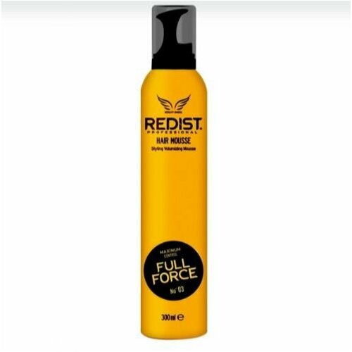 REDIST Мусс для объёма Full Force 400мл мусс для укладки волос eva professional hair care мусс для волос сильной фиксации modelling mousse