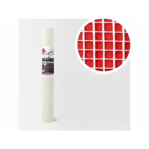 Стеклосетка для внутренних работ, яч. 5х5, 1х45м, 600Н, белая, маляр (4814273003219) (LIHTAR)