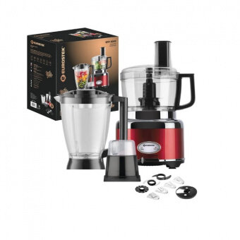 фото Кухонный комбайн EUROSTEK EFP-2069 красный