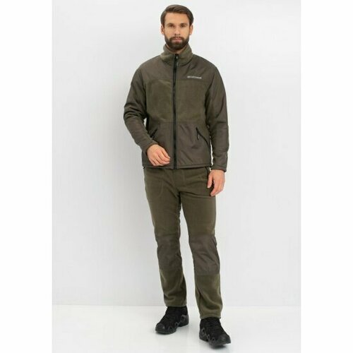 Костюм демисезонный Huntsman пикник-люкс цвет Хаки ткань Флис разм. 56-58/182-188