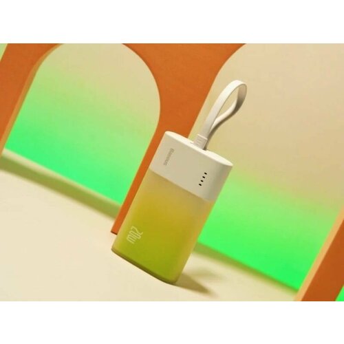 Внешний аккумулятор Baseus Popsicle Fast Charging Power Bank Type-C Edition 5200mAh 20W - Forest Green 3820₽
