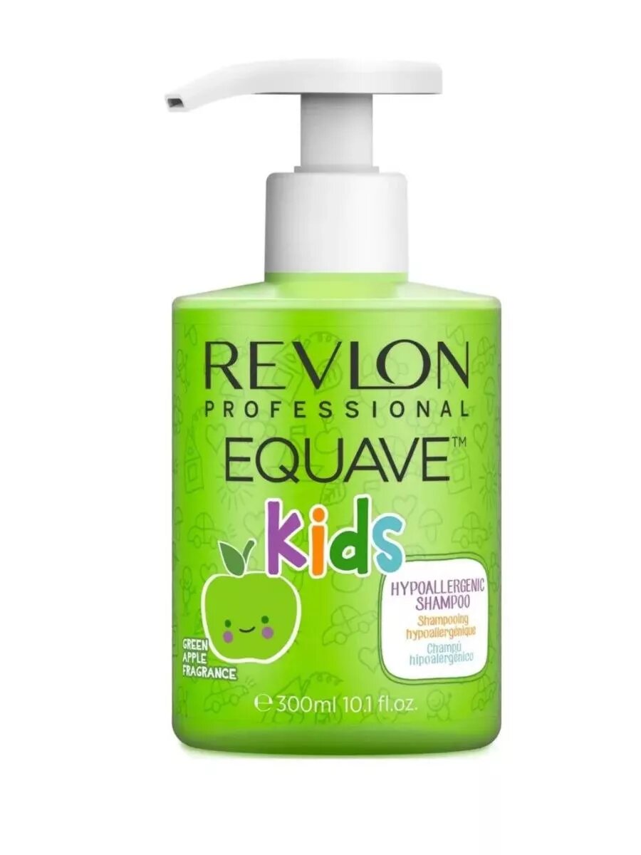 Revlon EQUAVE KIDS Шампунь для детей 2в1, 300 мл