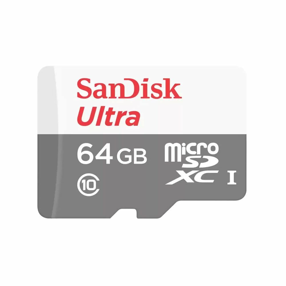 Карта памяти SanDisk Ultra microSDXC 64GB (SDSQUNR-064G-GN3MN)