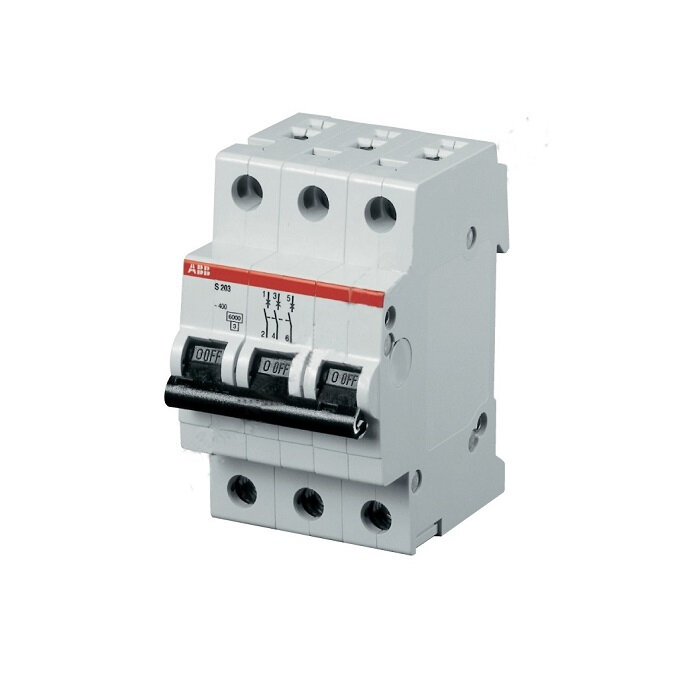 фото Выключатель автоматический АВВ 3Р S203 С 32А 6kA
