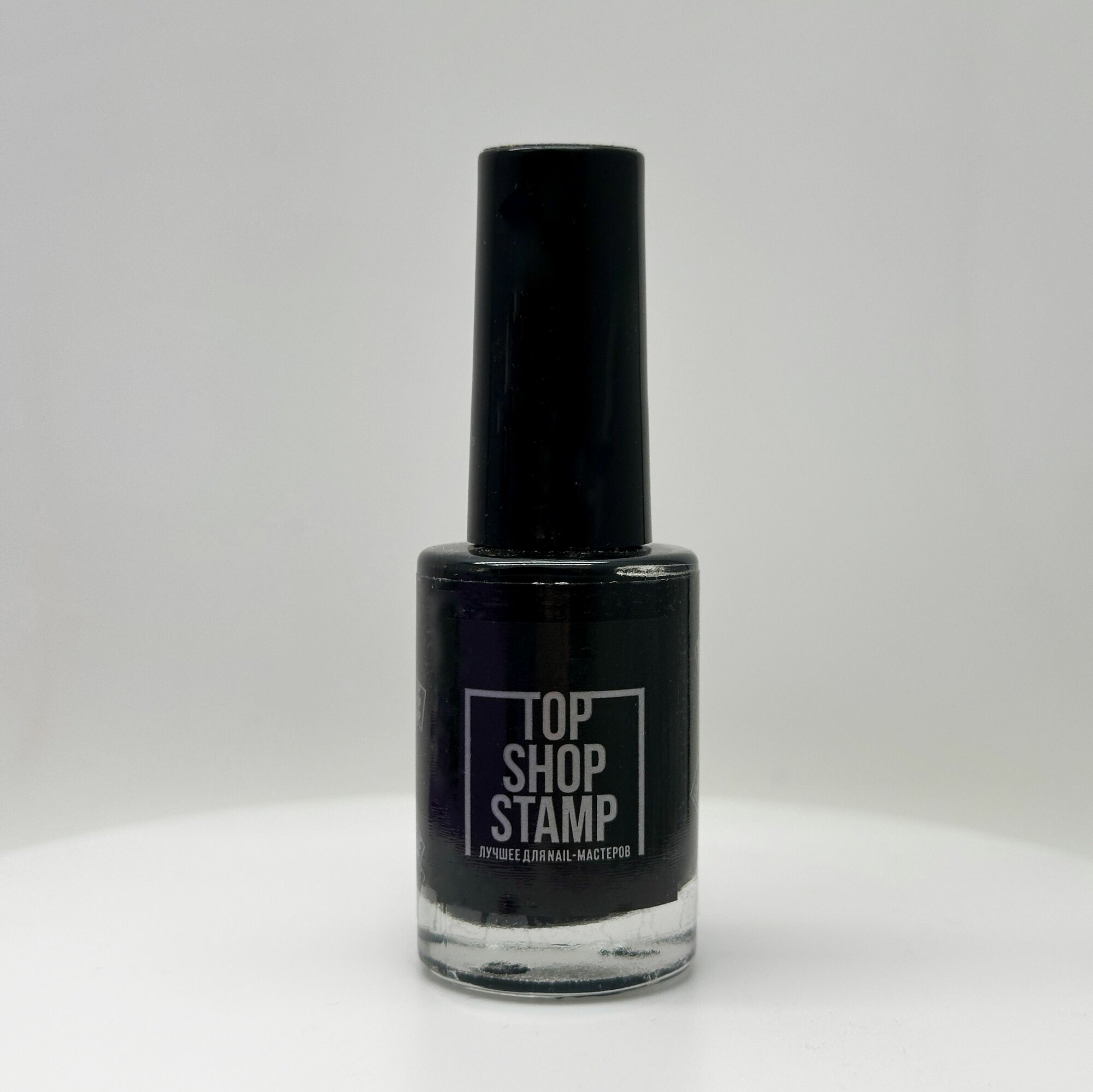 Лак для стемпинга 01 черный, TopShopNails, 11мл