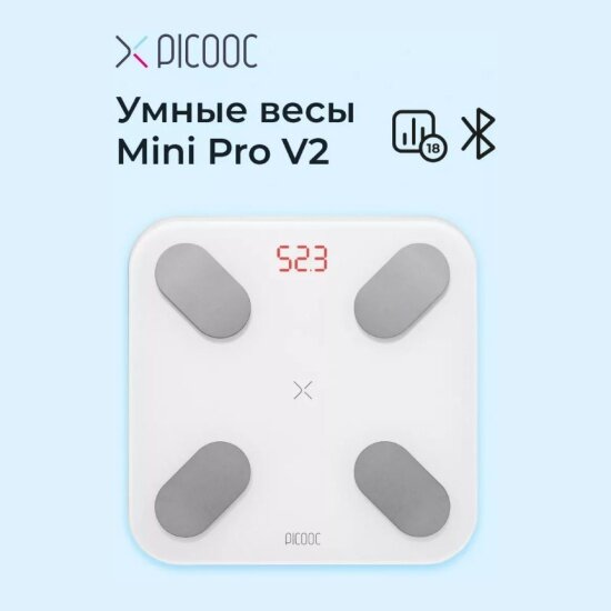 Весы напольные Picooc Mini Pro V2 белый — фото 1