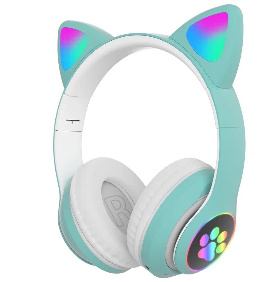 Беспроводные наушники CAT EAR STN-28, бирюзовый