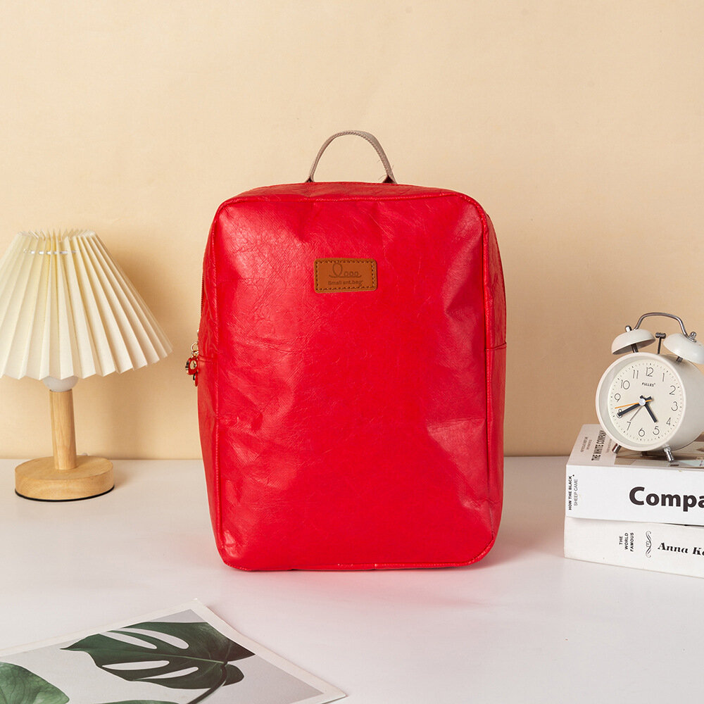 Рюкзак SMALL ANT BAG Celebrity DuPont, крафт-бумага, водонепроницаемый, 30 см x 23 см x 12 см