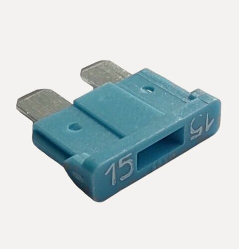 Изображение товара Предохранитель плоский штыревого типа стандартный 15А "АВАР" (5 шт)