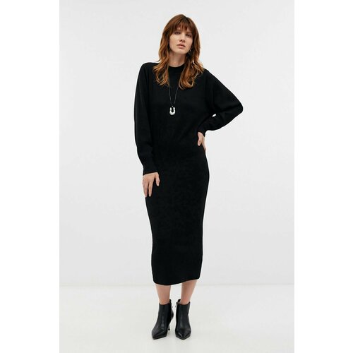 фото Платье baon b4524517, размер xxl, black