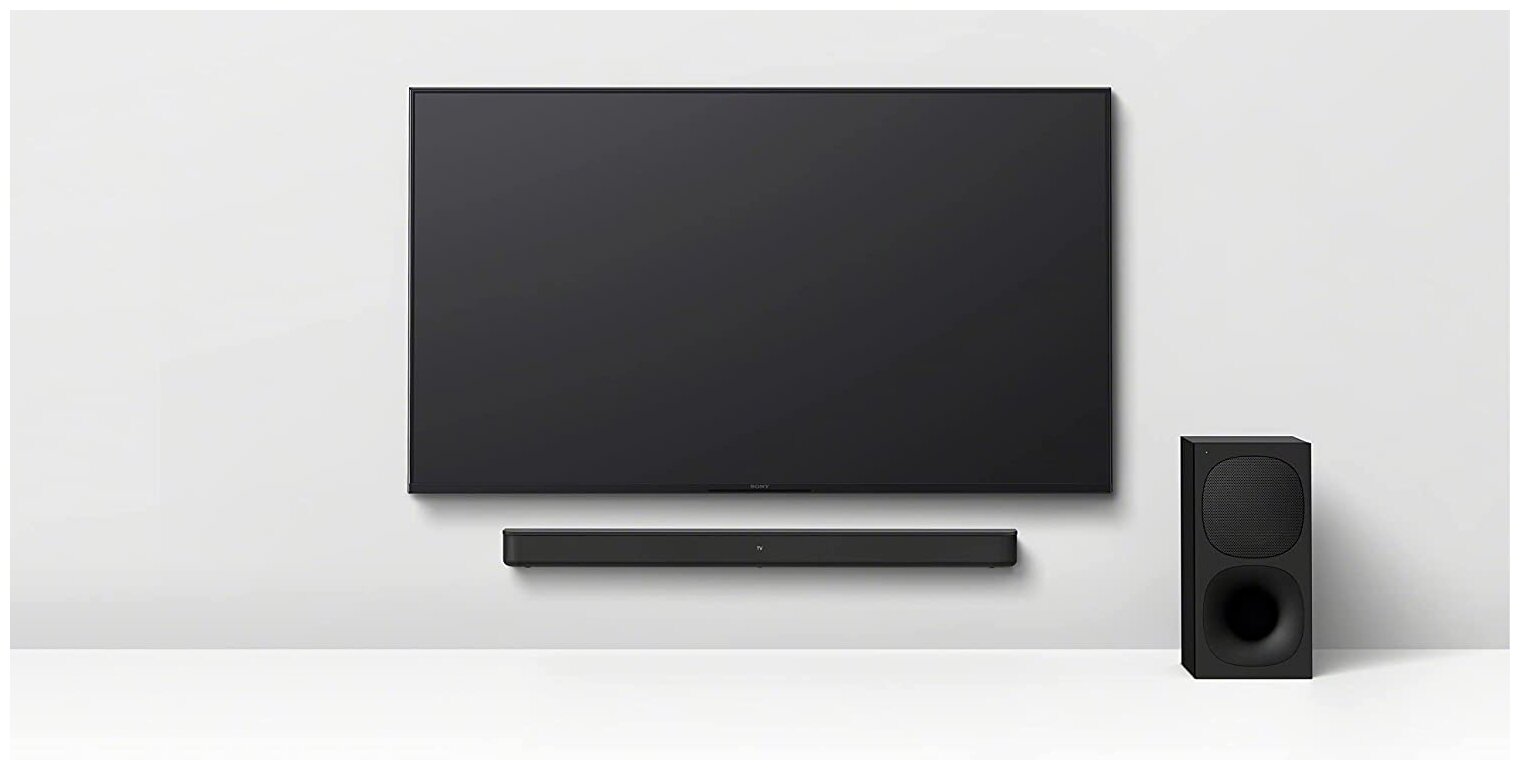 Саундбар и сабвуфер Sony HT-S400, Dolby Atmos, черный, 330Вт — фото 1